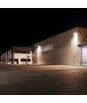 30W LED-lyskaster - CCT, 3 lysfarger, mattet, arbeidslampe, utendørs