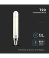 E14 4W LED-lamp - T20, kooldraad, helder glas