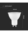 GU10 7,5W LED lampa - 610lm, 38°, Samsung LED chip, varmvit
