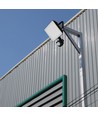 30W LED projektør med sensor - 120lm/W, IP65, PIR sensor, sort, kold hvid, udendørs