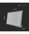 Projecteur LED 200W - IP65, blanc, 4000K, éclairage de façade extérieur