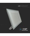 200W LED lyskaster - IP65, 4000K, sort kabinett, utendørs