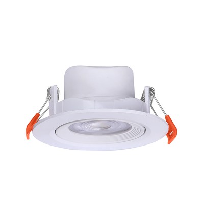 Spot LED encastrable 7W Ø8,8cm - Perçage : Ø6,8 cm, Dimensions : Ø8,8 cm, CCT - 3 couleurs de lumière