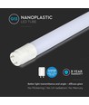Tube LED T8 120cm / 16,5W - Samsung LED chip, 110-120lm/W, nano-plastique, 5 ans de garantie