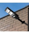 Lampadaire LED solaire 8W Solara - 1000lm, IP65, blanc froid, détecteur de mouvement, avec télécommande et batterie