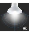 Ampoule LED E27 11W R80 - 1055lm, 120°, remplace 75W, Samsung LED chip