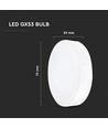GX53 6,4W LED-lamp - 230V