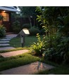Spot de jardin solaire LED 1,3W avec piquet - CCT réglable, IP65, lampe solaire