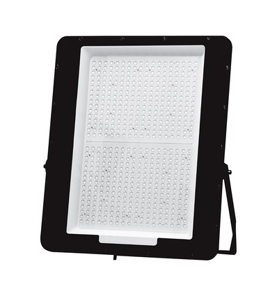 1000W LED projektør - 160lm/W, IP65, Samsung LED chip, udendørs, sort kabinet