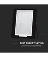 1000W LED breedstraler - 160lm/W, IP65, Samsung LED chip, buiten, zwarte behuizing