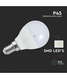 Ampoule LED E14 6,5W sphérique - P45