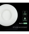 460x100mm VT-7462 hanglamp 45W - ronde LED designer, CCT:3in1, dimbaar, wit