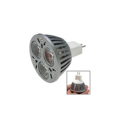 Spot LED MR16 / GU5.3 3W dimmable TRI3 - 12V