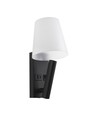 2W LED sengelampe / væglampe med USB-opladning - Sort, 3000K, CREE chip, IP20, moderne design