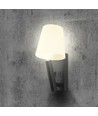2W LED sengelampe / væglampe med USB-opladning - Sort, 3000K, CREE chip, IP20, moderne design