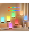 Oplaadbare RGBW LED tafel-/nachtlamp - Wit, touch dimbaar, IP20 binnen