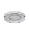 Plafonnier VT-7748 485x70mm 48W LED - décoratif, 3-en-1, blanc, avec télécommande IR