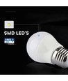 Ampoule LED E27 6,5W - G45, Samsung LED chip, 600lm