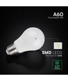 Ampoule LED E27 9W - A60, 806lm, remplace 60W