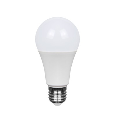 A60 VT-2112 LED 10,5W E27 - plastic lamp, Cree chip, 3000K, 6 jaar garantie