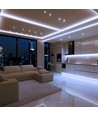 5m 18W/m LED strip, 238 LED/m - 24V, 135lm/W, IP20, kald hvit