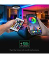 5m RGBIC Neon Flex LED sæt - 5V USB, Bluetooth app, fjernbetjening