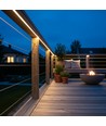 5m 230V RA93 étanche HiCri slim COB strip - Intérieur/Extérieur, IP67, 296 LED, 10W/m, adhésif
