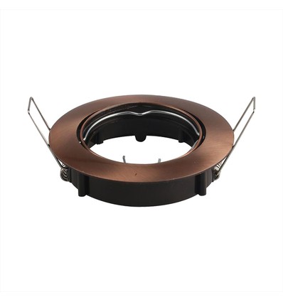 GU10 Brons inbouwspot - Rond, IP20, mooi design