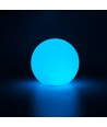 Ø10 cm boule LED RGB - Rechargeable, avec télécommande, IP66