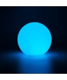 Ø12 cm boule LED RGB - Rechargeable, avec télécommande, IP66