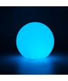 Ø15 cm boule LED RGB - Rechargeable, avec télécommande, IP66