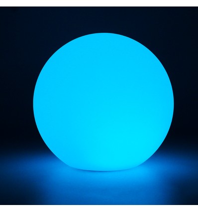 Ø20 cm boule LED RGB - Rechargeable, avec télécommande, IP66
