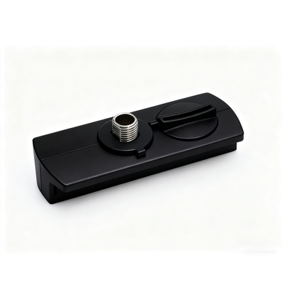 Lampeholder til 1-faset skinner - Sort. 1F2W