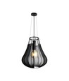 Suspension design E27, Ø42cm - Noir mat, plafonnier décoratif, sans source lumineuse