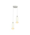 Suspension design LED 2x5W - Ø15cm, 3000K, source lumineuse incl.