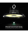 100W LED high bay, 155lm/W - CREE chip, IP65, 90 graden, 6 jaar garantie