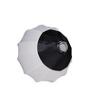 Lanterne-Softbox, Ø65cm - Blødt 270° lys, Passer til 200W og 300W projektør til foto og video