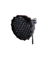 Softbox med raster, Ø65cm  - Passer til 200W og 300W projektør til foto og video, Sort