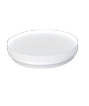 24/18/13W LED CCT taklampe - Ø28cm, Høyde: 5cm, IP54, hvit kant, inkl. lyskilde