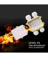 Vanntett 4-veis koblingsboks, IP68 - Hvit, 4-pin, 24A, 450V, UV-resistent, 0,5-4mm²
