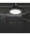 Mikrobølge sensor til High bay - IP65, 1-10V dæmpbar, 360°, sort, 5 års garanti