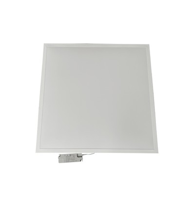 60x60 LED paneel, 40W - Hoogte: 18mm, 120 lm/W, slim, witte rand