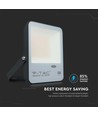30W LED projektør med skumringsrelæ - Samsung LED chip, 100lm/W, IP65, kold hvid, sort kabinet