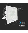 Projecteur LED 50W avec détecteur, Samsung LED chip - IP65, blanc, 4000lm, angle 100 degrés