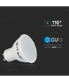 3 st. GU10 4,5W LED spot - Matt glas, 400lm, 3000K