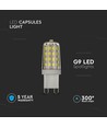 Ampoule LED G9 3W - Samsung LED chip, 300°, 330lm, 5 ans de garantie