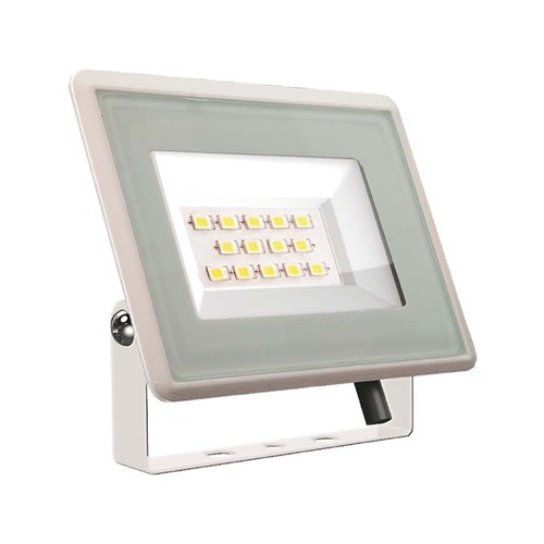 Projecteur LED 10W - IP65, blanc, 3000K, 110 degrés, extérieur