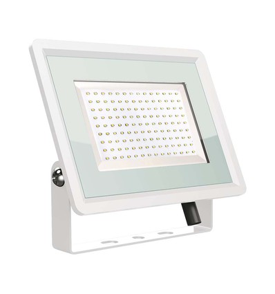 Projecteur LED 200W - 88lm/W, IP65, boîtier blanc, 4000K, extérieur