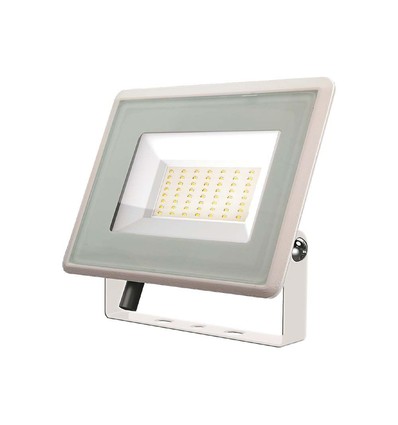 VT-4954 projecteur 50W - classe F 6500K boîtier blanc
