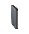 10000mAh Powerbank, 22.5W PD - Ultra-fin, noir, fast charging, indicateur LED